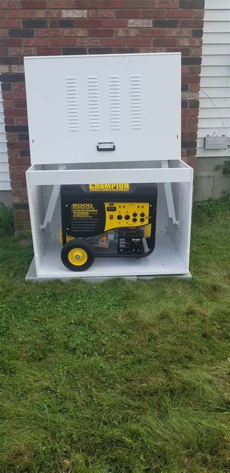 portable generator box cost